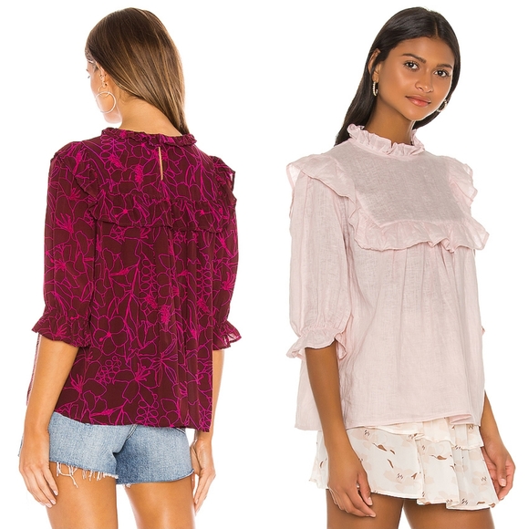 New acacia mid pacific leblon top S blouse top NWT - Picture 11 of 11